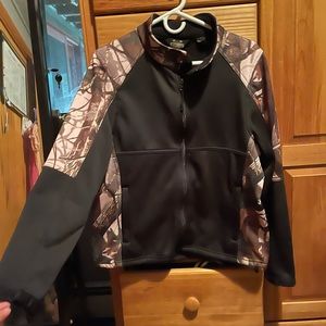 Pink camo light jacket
